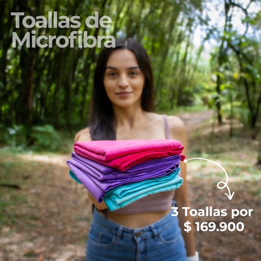 "¡TOALLA MICROFIBRA!